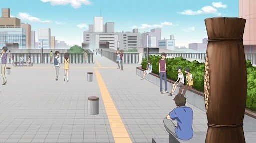水戸駅南口の納豆像